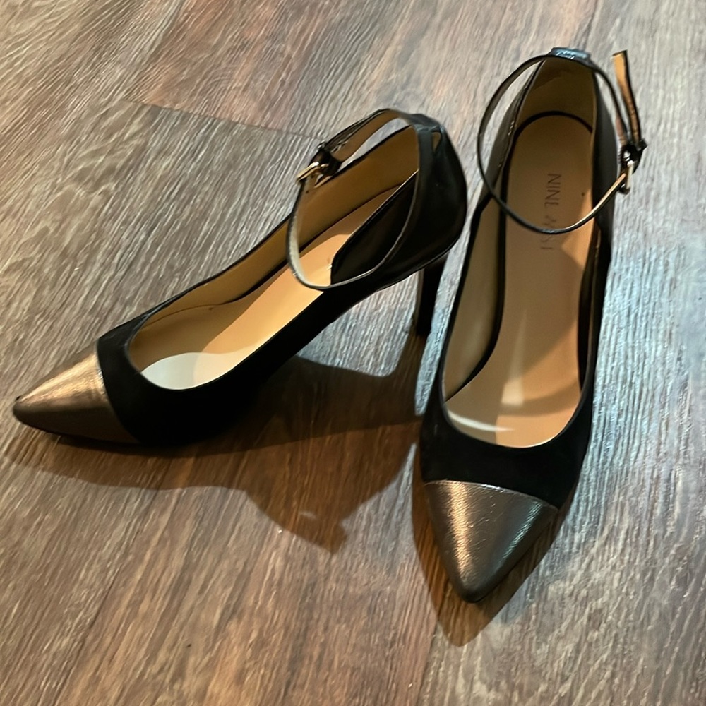 Black Nine West heels